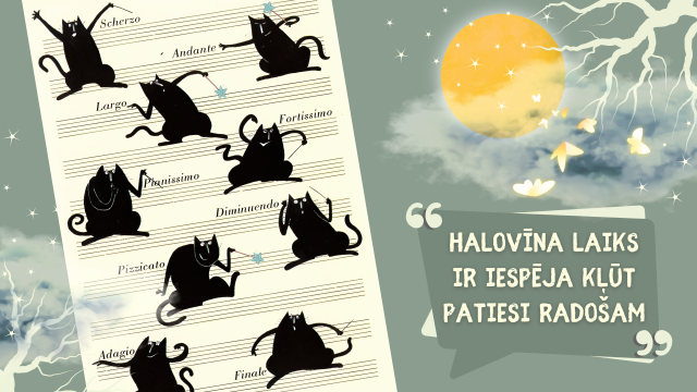 Viens no kadriem bibliotēkas sagatavotajā video infomonitoram skolas foajē